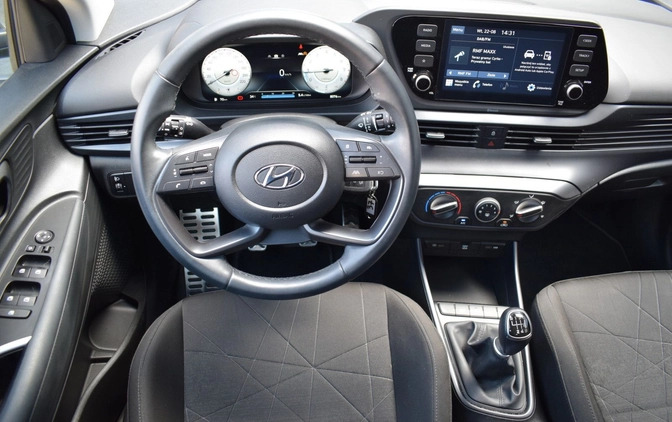 Hyundai Bayon cena 79900 przebieg: 8100, rok produkcji 2022 z Brzeszcze małe 407